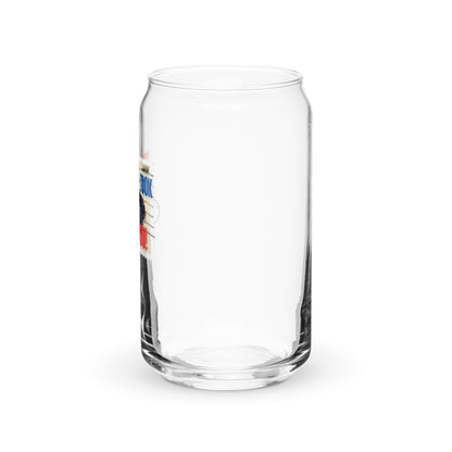 Can-shaped glass