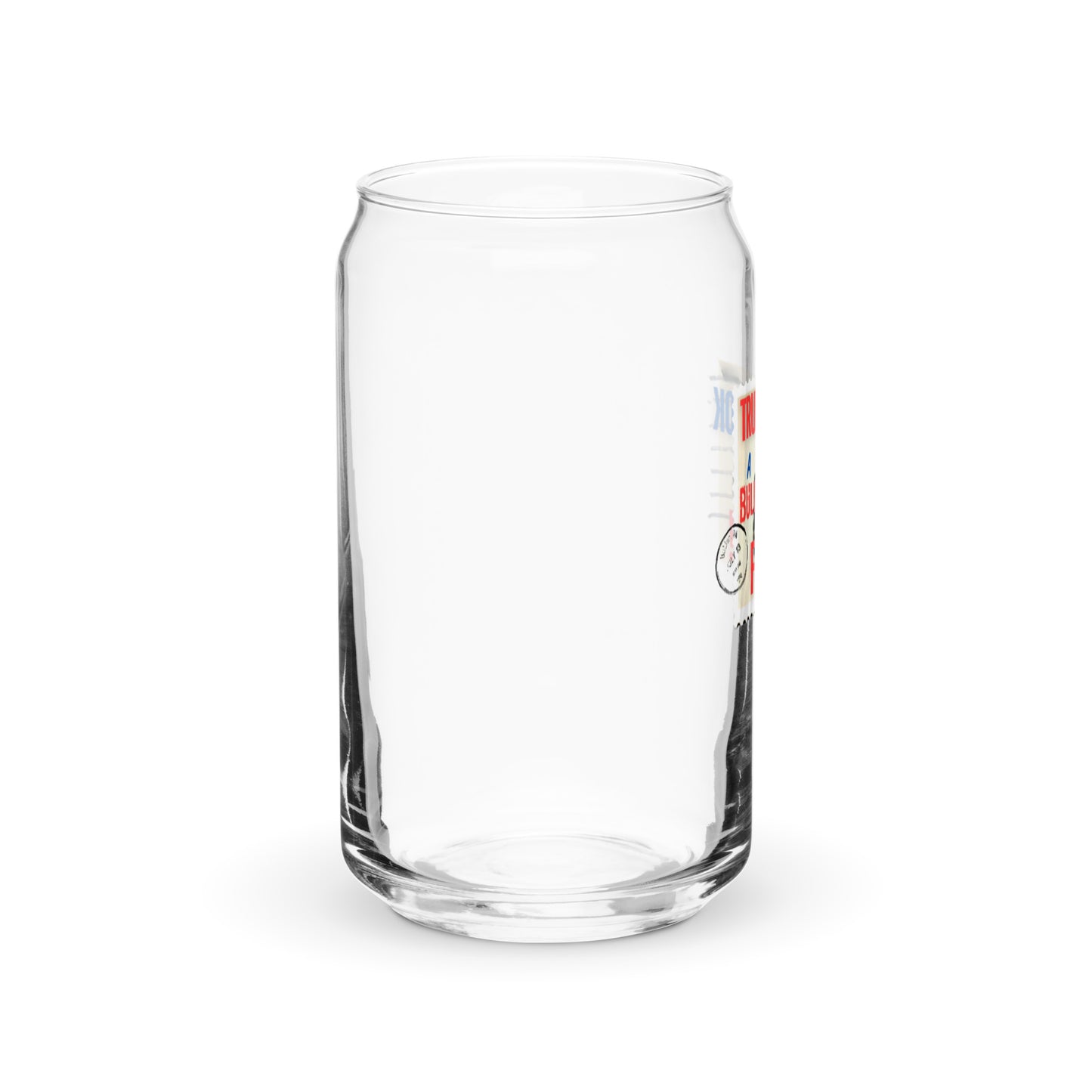 Can-shaped glass